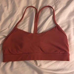Lululemon Pink Flow Y Bra